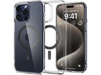 Funda Spigen Ultra Hybrid Mag Case con MagSafe para iPhone 15 Pro Max - Gris Funda Spigen Ultra Hybrid Mag Case con MagSafe para iPhone 15 Pro Max - Gris