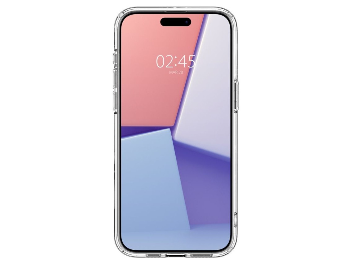 Funda Spigen Ultra Hybrid Mag Case con MagSafe para iPhone 15 Pro Max - Gris