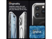 Funda Spigen Ultra Hybrid Mag Case con MagSafe para iPhone 15 Pro Max - Gris Funda Spigen Ultra Hybrid Mag Case con MagSafe para iPhone 15 Pro Max - Gris