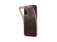 Capa Spigen Liquid Crystal Glitter para iPhone 15 Pro Max - Rosa/Transparente Capa Spigen Liquid Crystal Glitter para iPhone 15 Pro Max - Rosa/Transparente