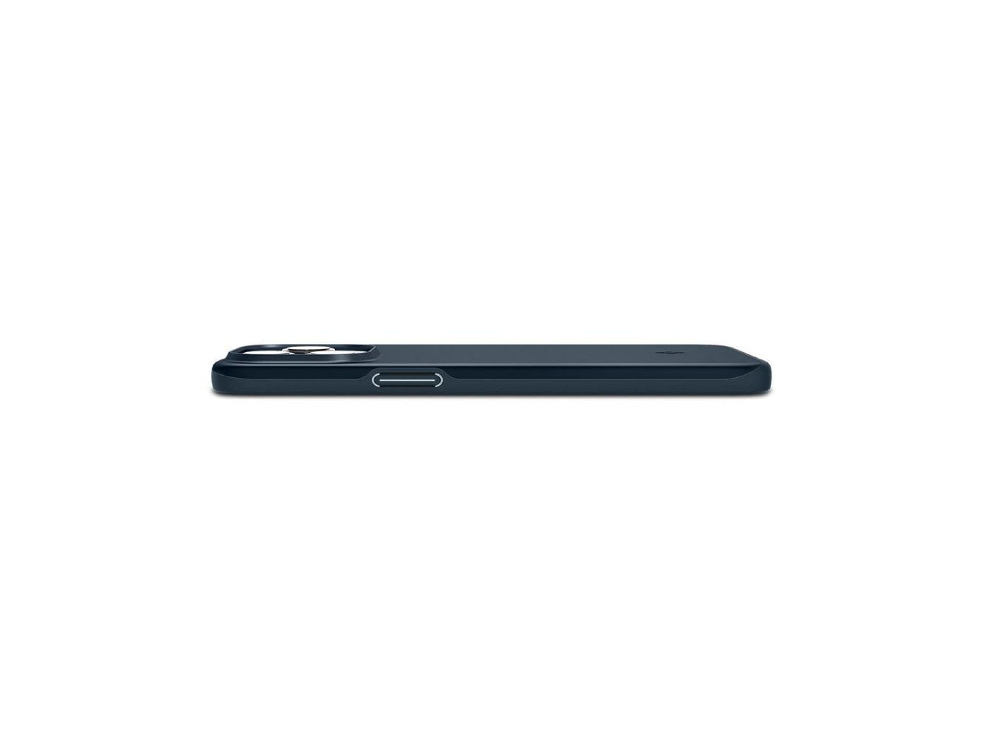 Funda Spigen Thin Fit para iPhone 15 Pro Max - Metal negro