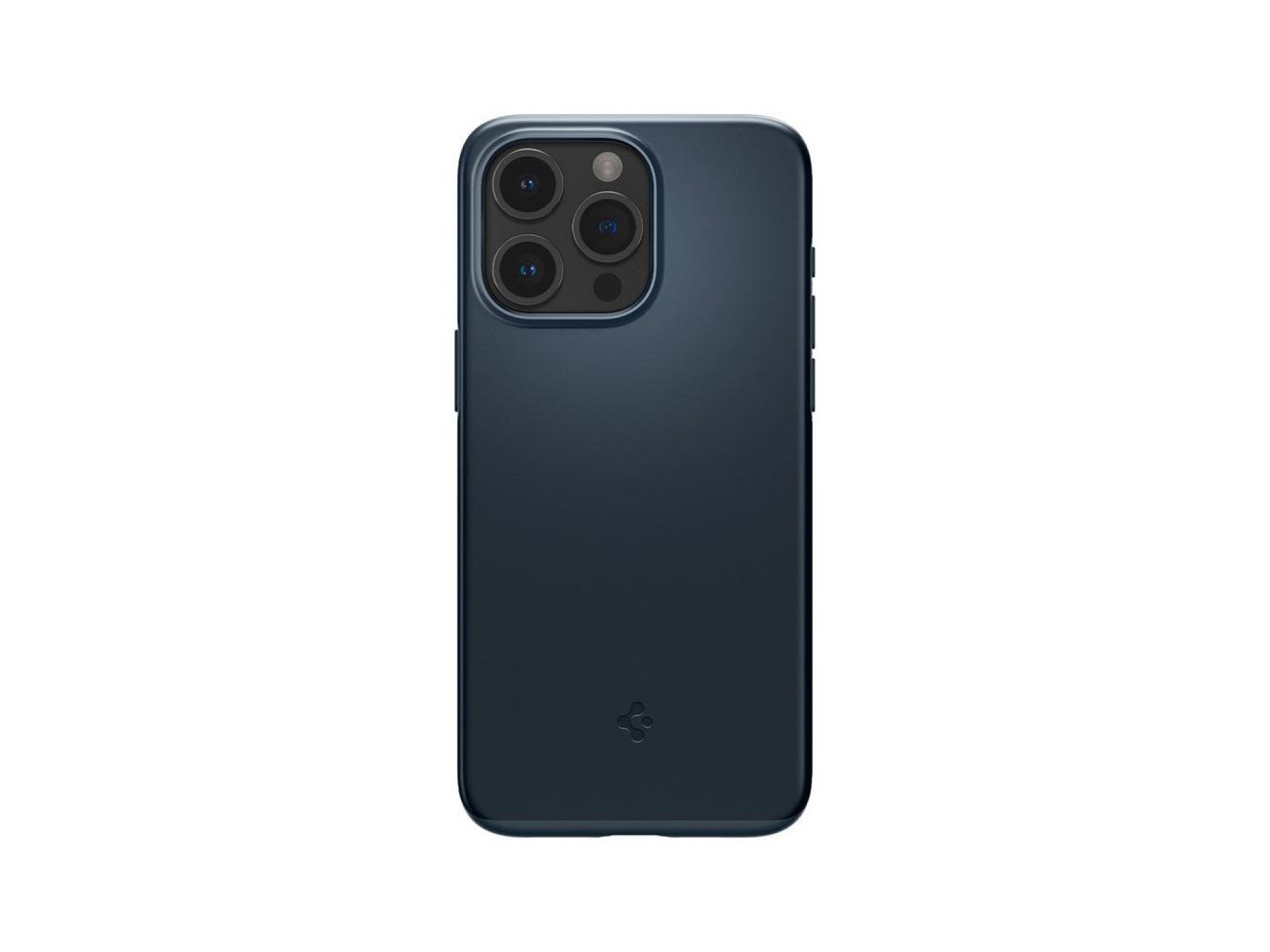 Funda Spigen Thin Fit para iPhone 15 Pro Max - Metal negro