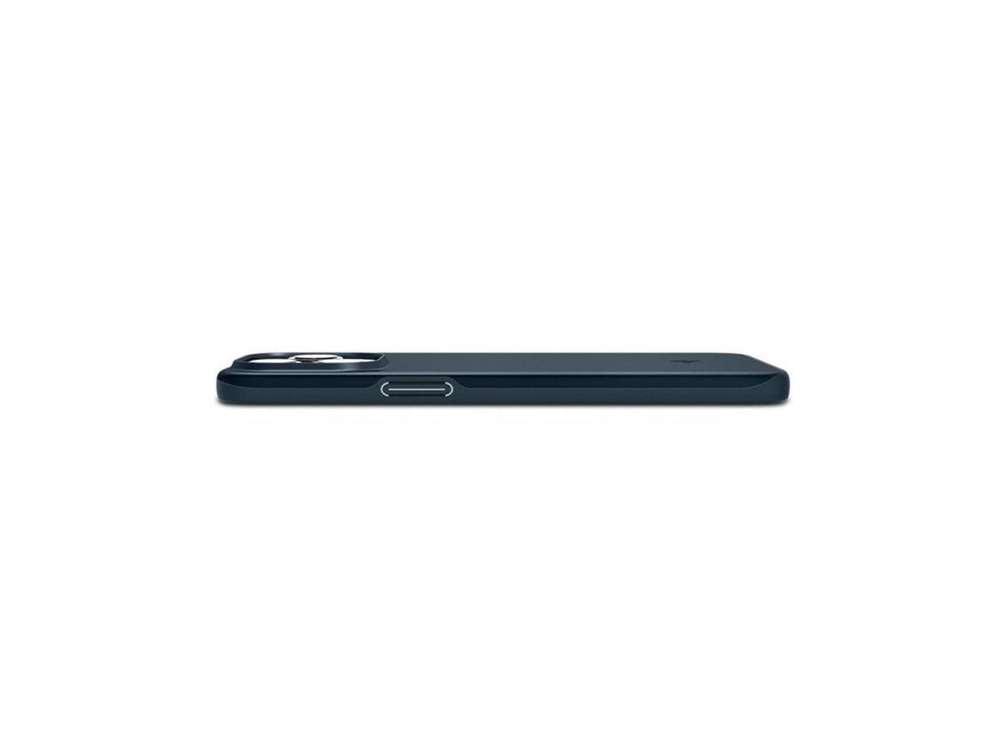 Funda Spigen Thin Fit para iPhone 15 Pro Max - Metal negro