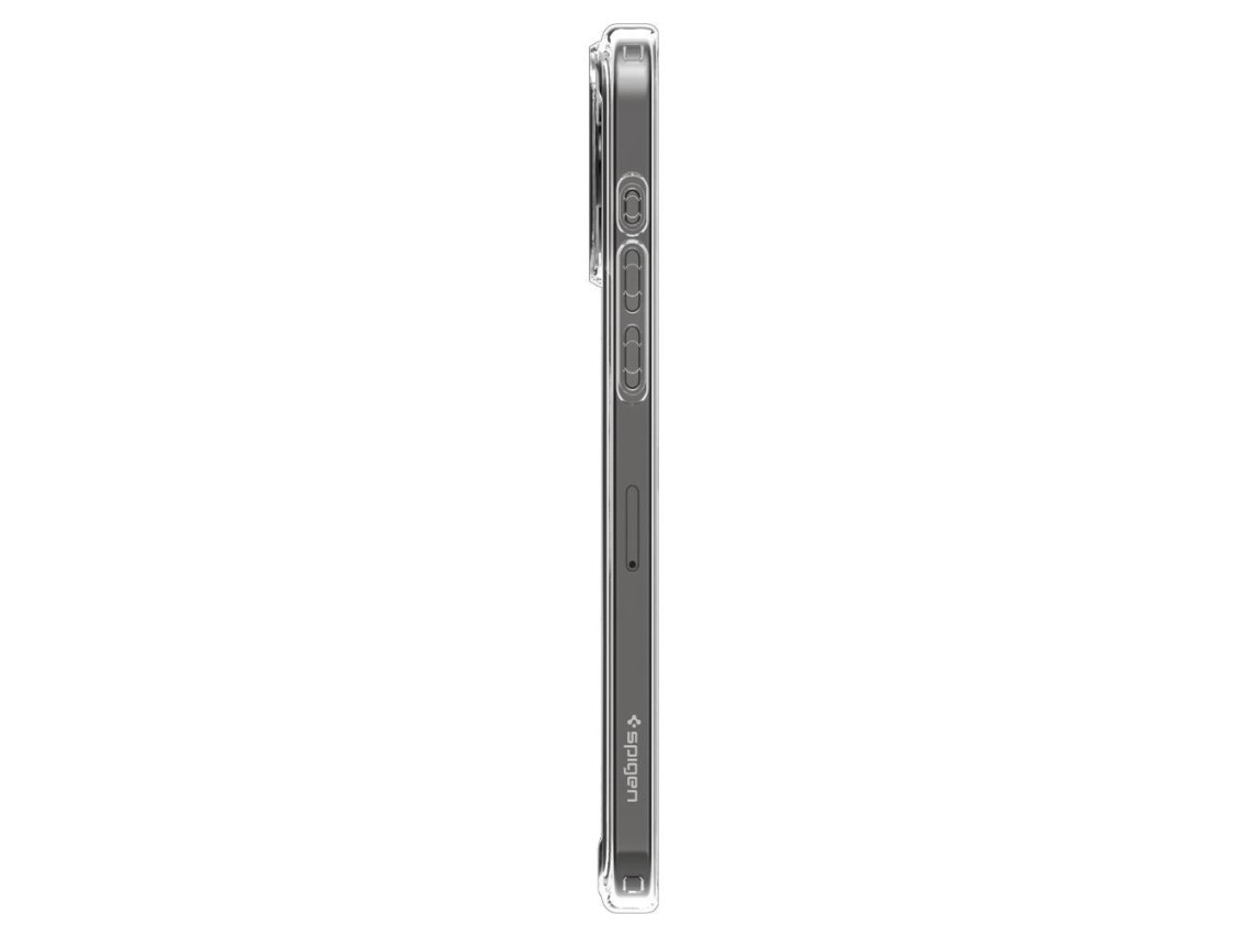 Funda Spigen Ultra Hybrid Mag Case con MagSafe para iPhone 15 Pro - Blanca