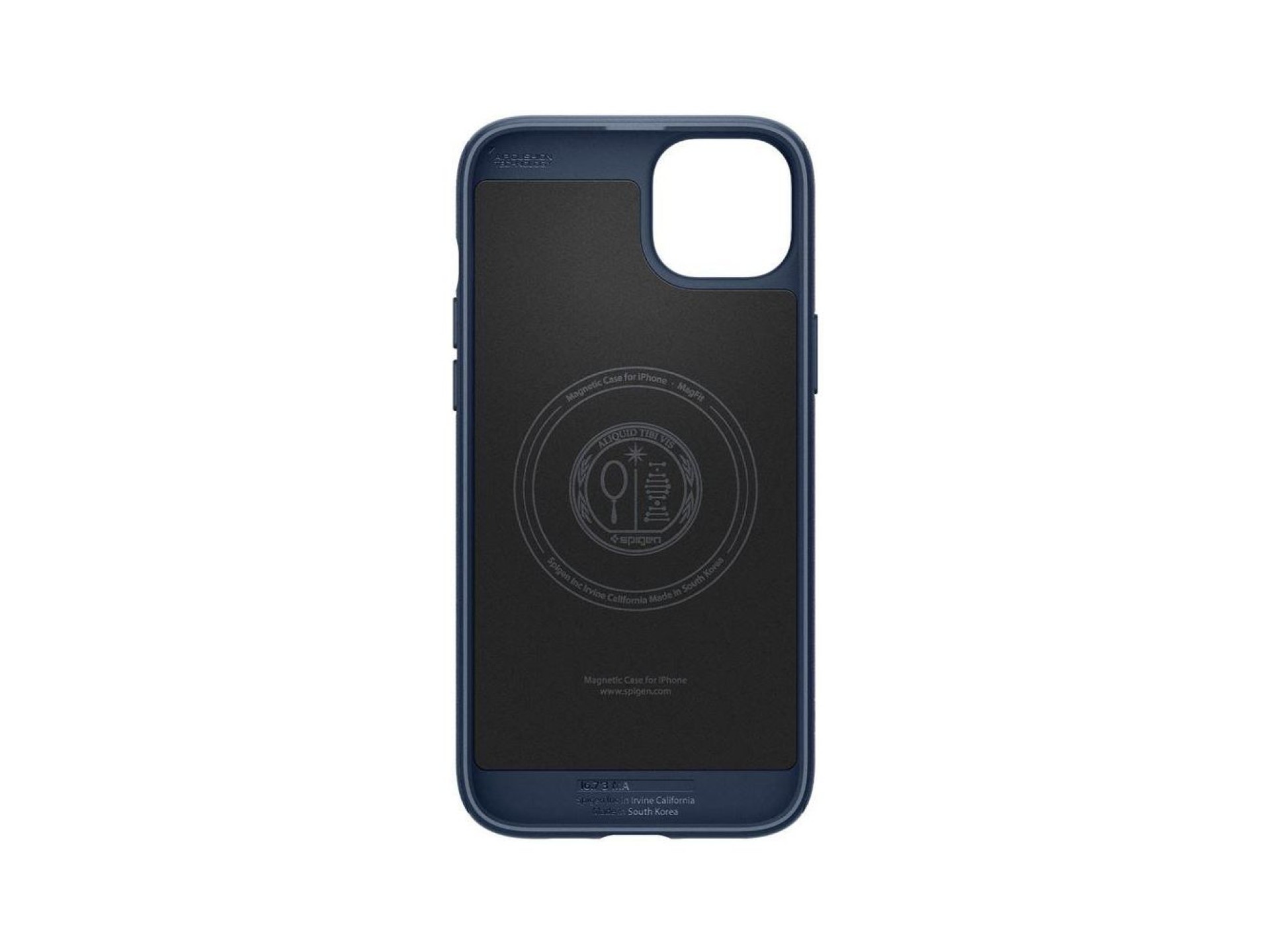 Capa Spigen Mag Armor com MagSafe para iPhone 15 Plus - Azul