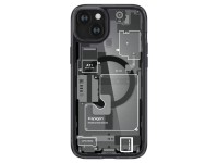 Capa Spigen Ultra Hybrid Mag com MagSafe para iPhone 15 Plus - Cinza Escuro (Estampa Zero One) Capa Spigen Ultra Hybrid Mag com MagSafe para iPhone 15 Plus - Cinza Escuro (Estampa Zero One)