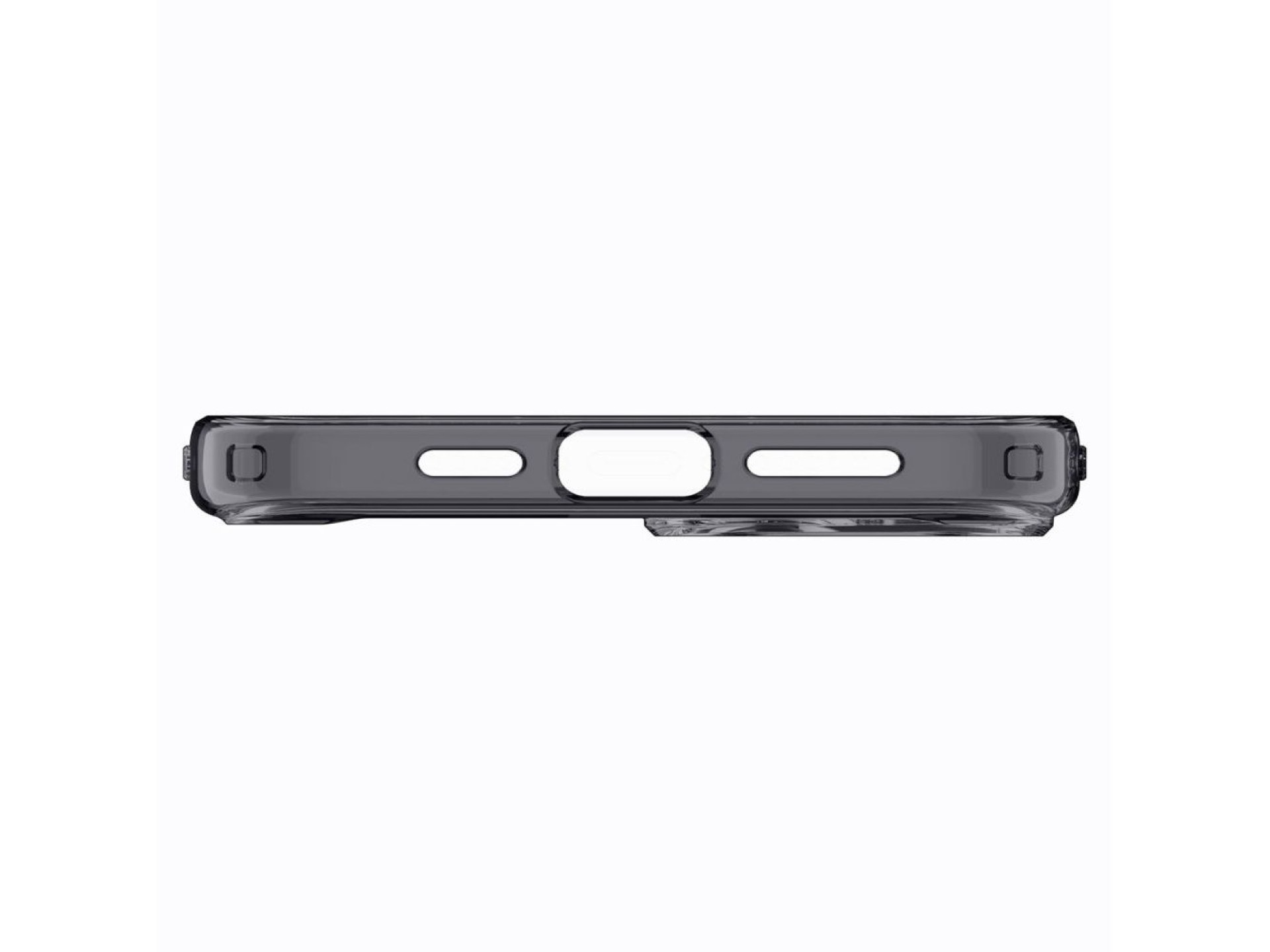 Capa Spigen Ultra Hybrid Mag com MagSafe para iPhone 15 Plus - Cinza Escuro (Estampa Zero One)