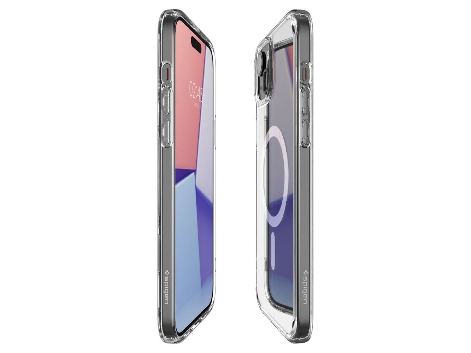 Capa Spigen Ultra Hybrid Mag com MagSafe para iPhone 15 Plus - Branca