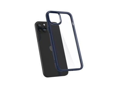 Spigen Ultra Hybrid iPhone 15 Plus Case - Dark Blue Spigen Ultra Hybrid iPhone 15 Plus Case - Dark Blue