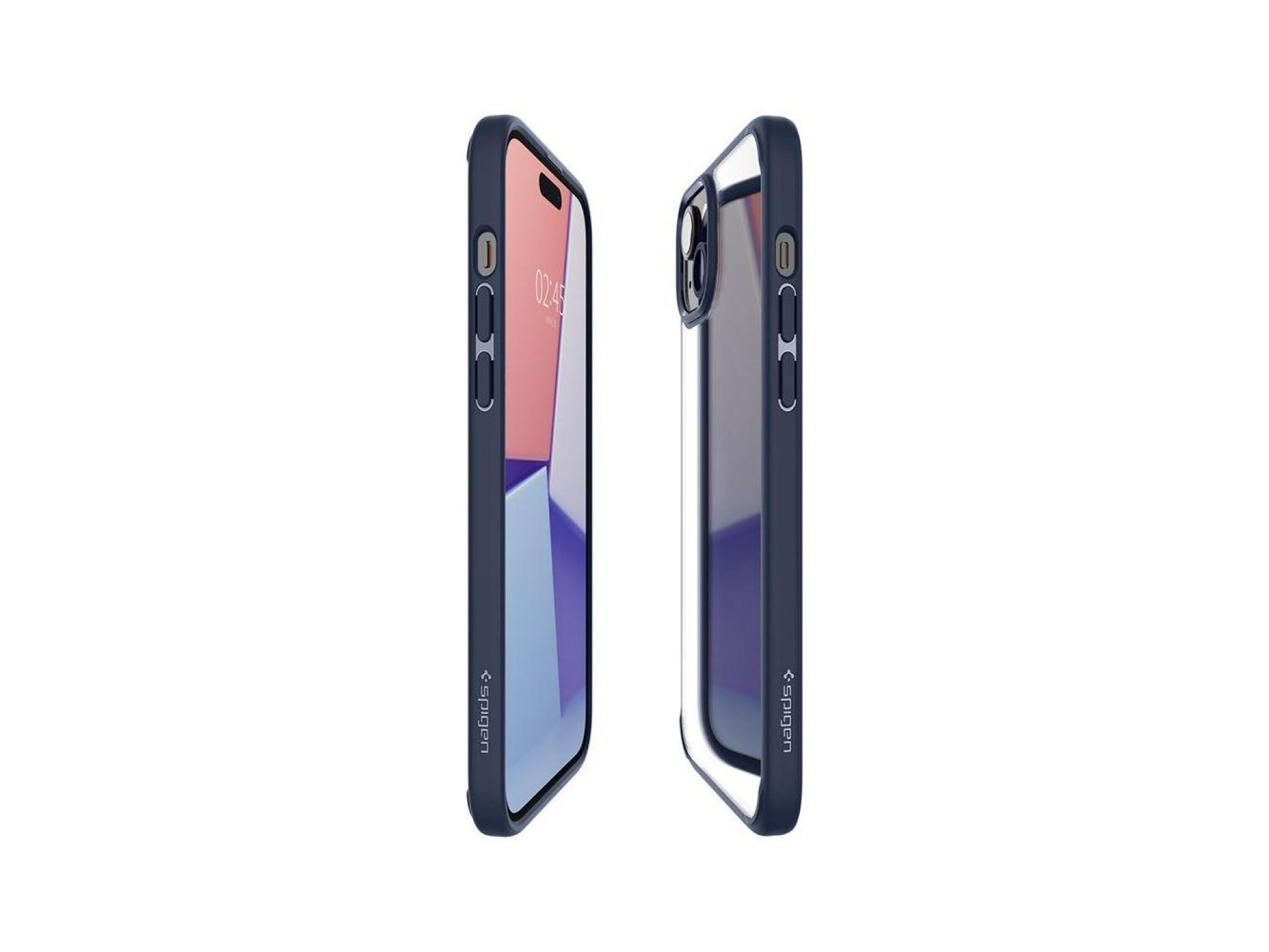 Funda Spigen Ultra Hybrid para iPhone 15 Plus - Azul oscuro