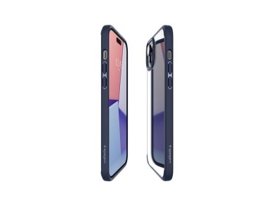 Spigen Ultra Hybrid iPhone 15 Plus Case - Dark Blue Spigen Ultra Hybrid iPhone 15 Plus Case - Dark Blue