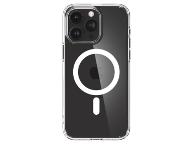 Spigen Ultra Hybrid Mag Case with MagSafe for iPhone 15 Pro Max - White Spigen Ultra Hybrid Mag Case with MagSafe for iPhone 15 Pro Max - White