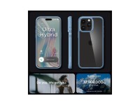 Funda Spigen Ultra Hybrid para iPhone 15 Pro Max - Azul claro Funda Spigen Ultra Hybrid para iPhone 15 Pro Max - Azul claro