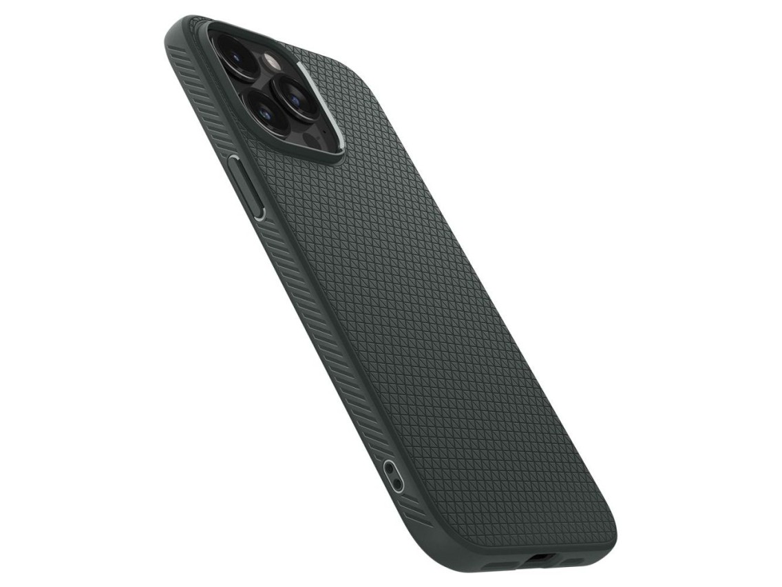 Funda Spigen Liquid Air para iPhone 15 Pro Max - Verde oscuro