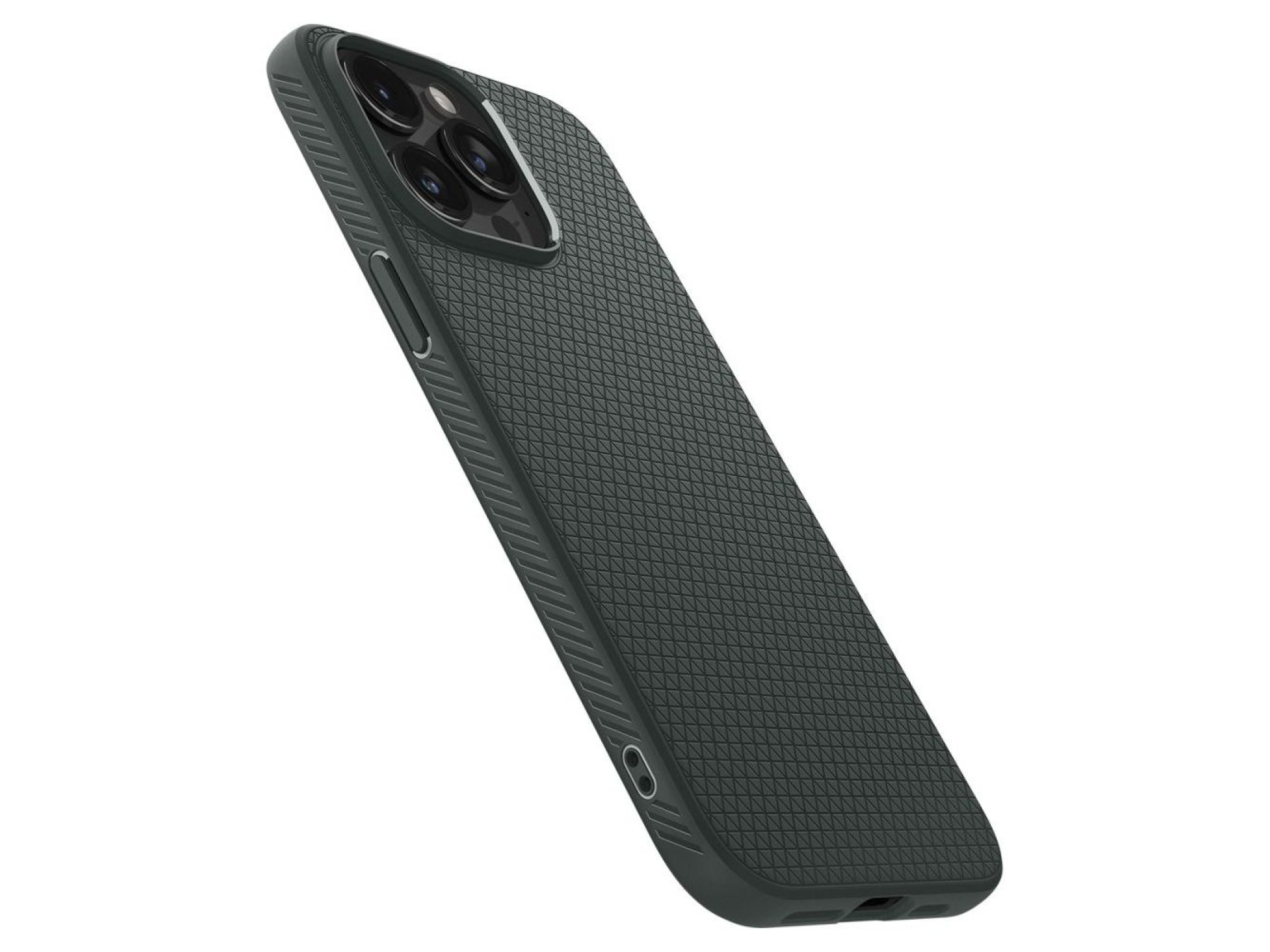 Funda Spigen Liquid Air para iPhone 15 Pro Max - Verde oscuro