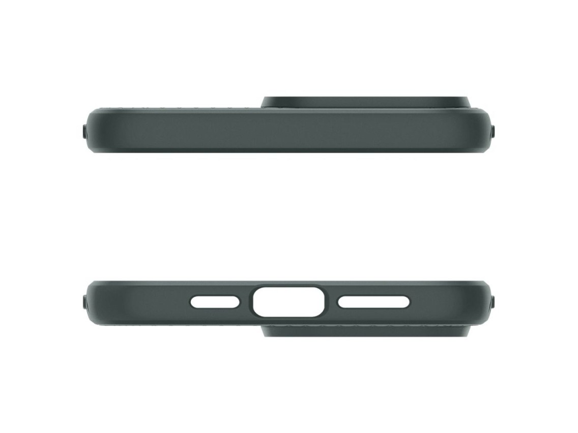 Funda Spigen Liquid Air para iPhone 15 Pro Max - Verde oscuro