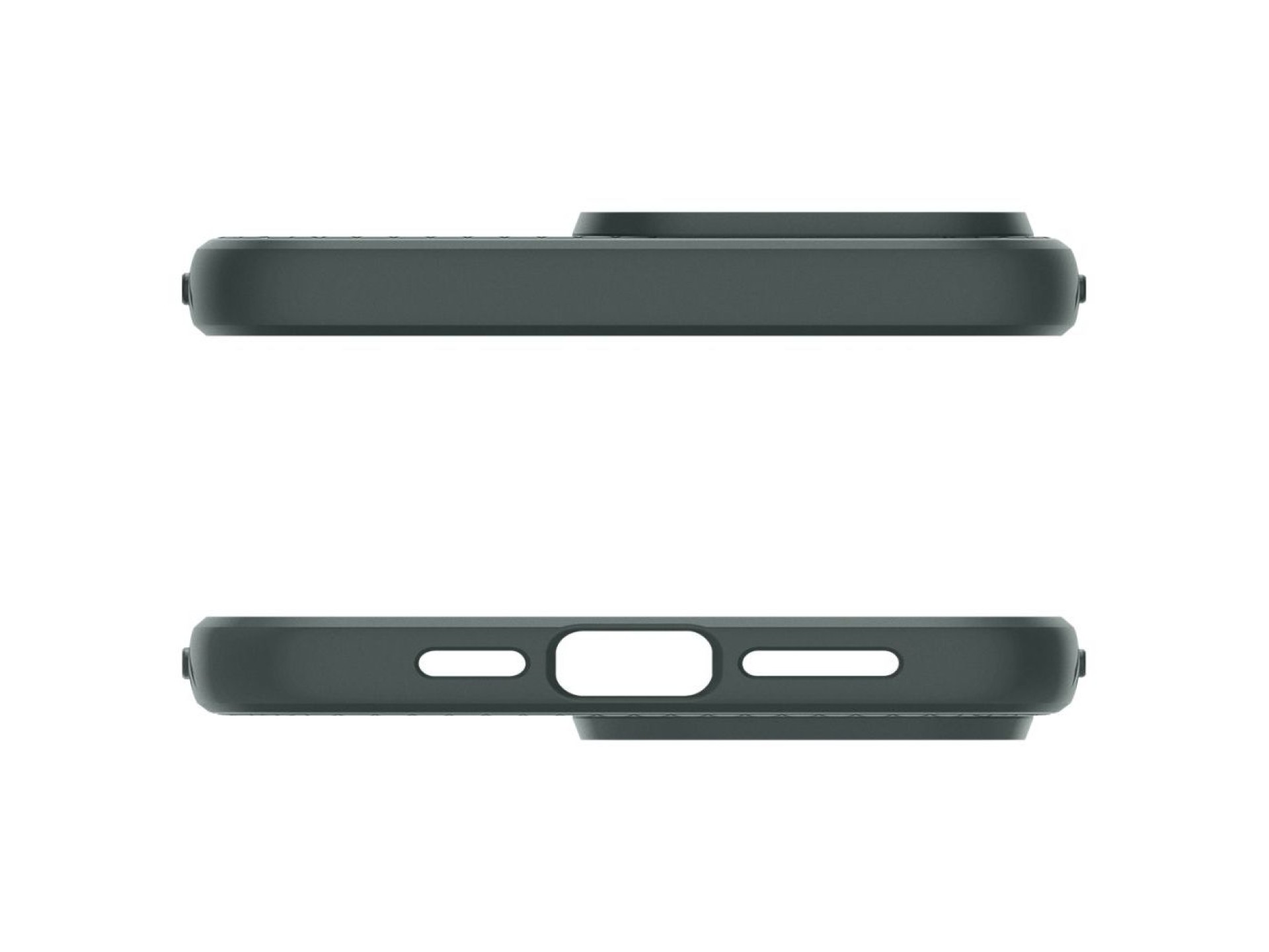 Funda Spigen Liquid Air para iPhone 15 Pro Max - Verde oscuro