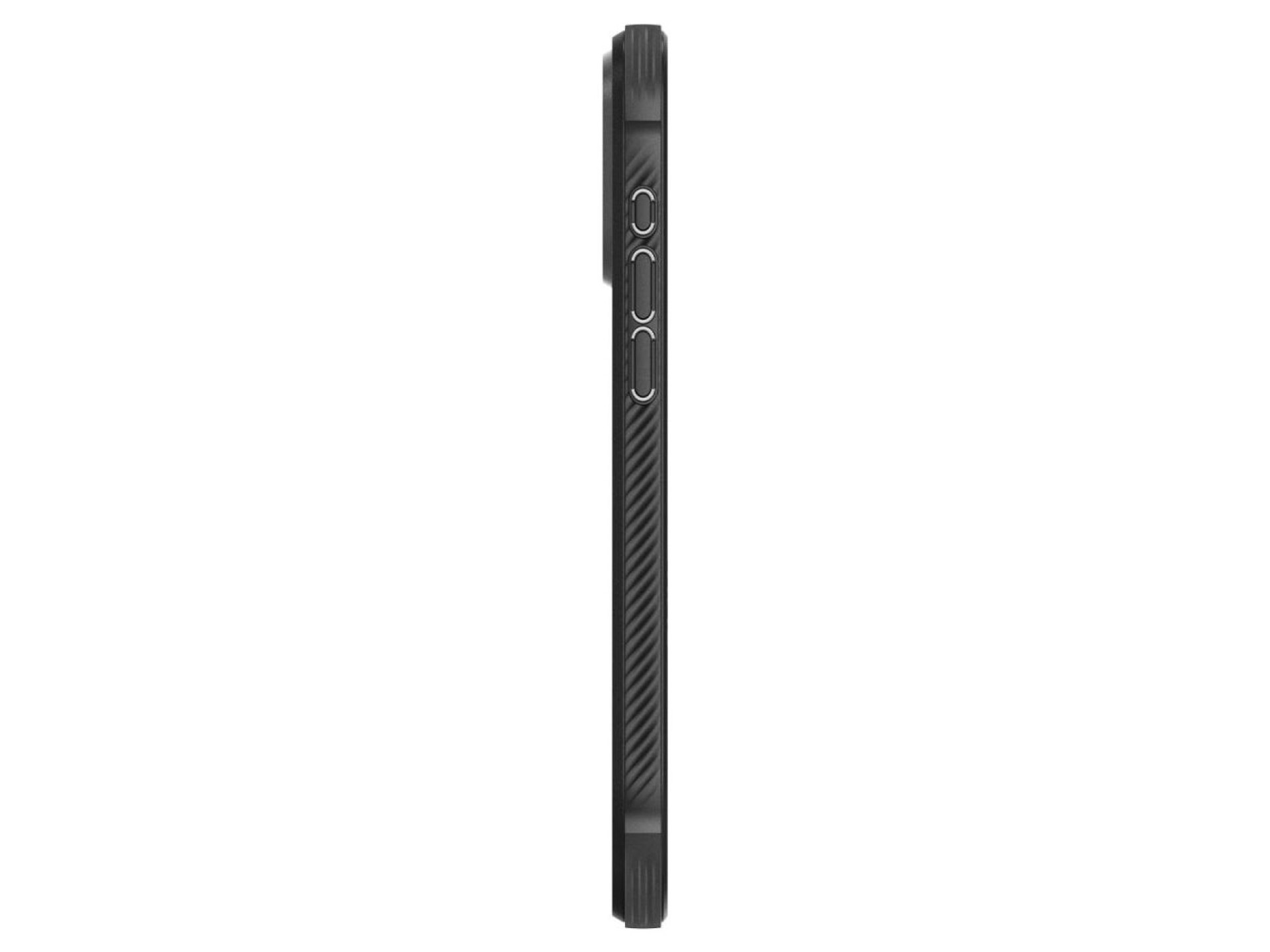 Spigen Rugged Armor Mag Case with MagSafe for iPhone 15 Pro Max - Matte Black
