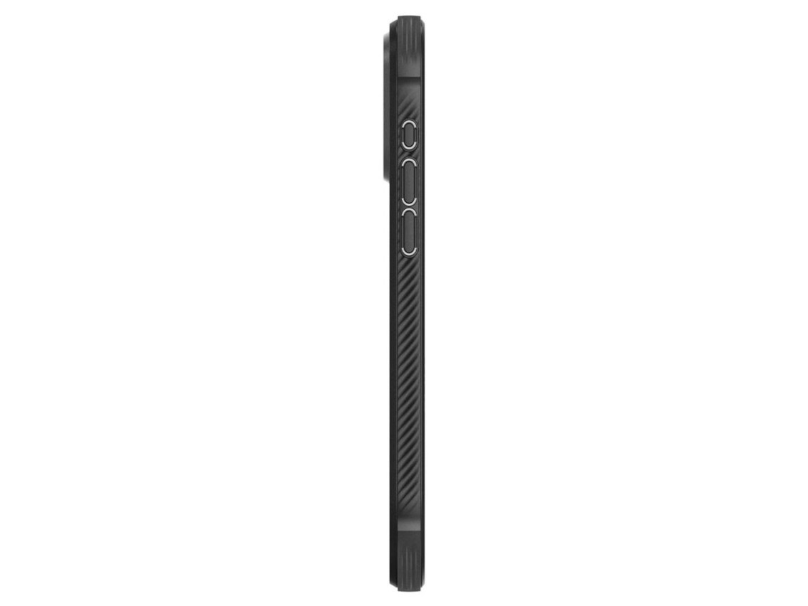 Spigen Rugged Armor Mag Case with MagSafe for iPhone 15 Pro Max - Matte Black