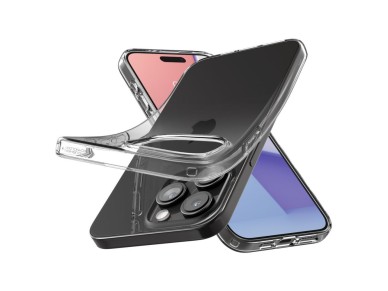 Spigen Liquid Crystal Case for iPhone 15 Pro Max - Clear