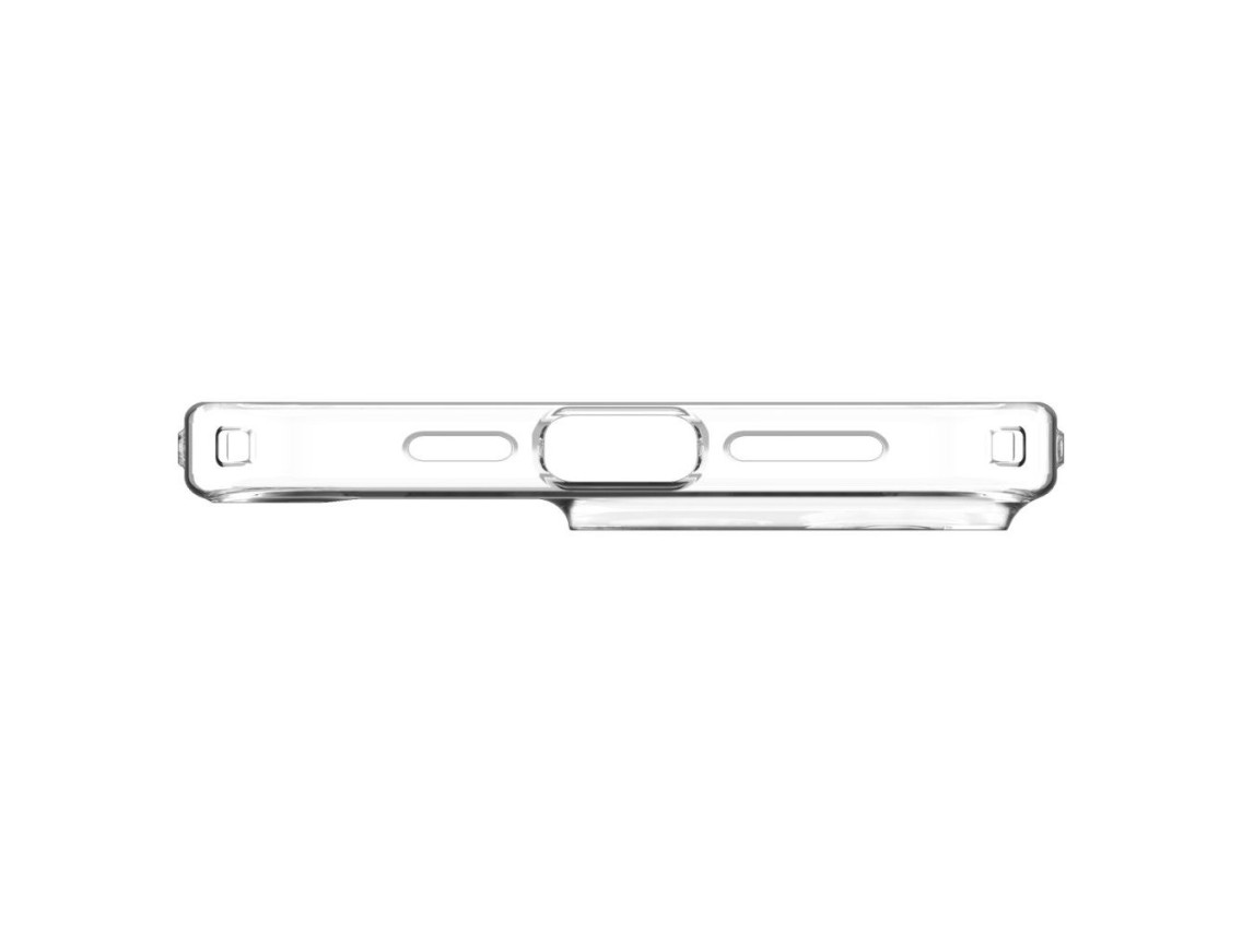 Capa híbrida Spigen Airskin para iPhone 15 Pro Max - Transparente