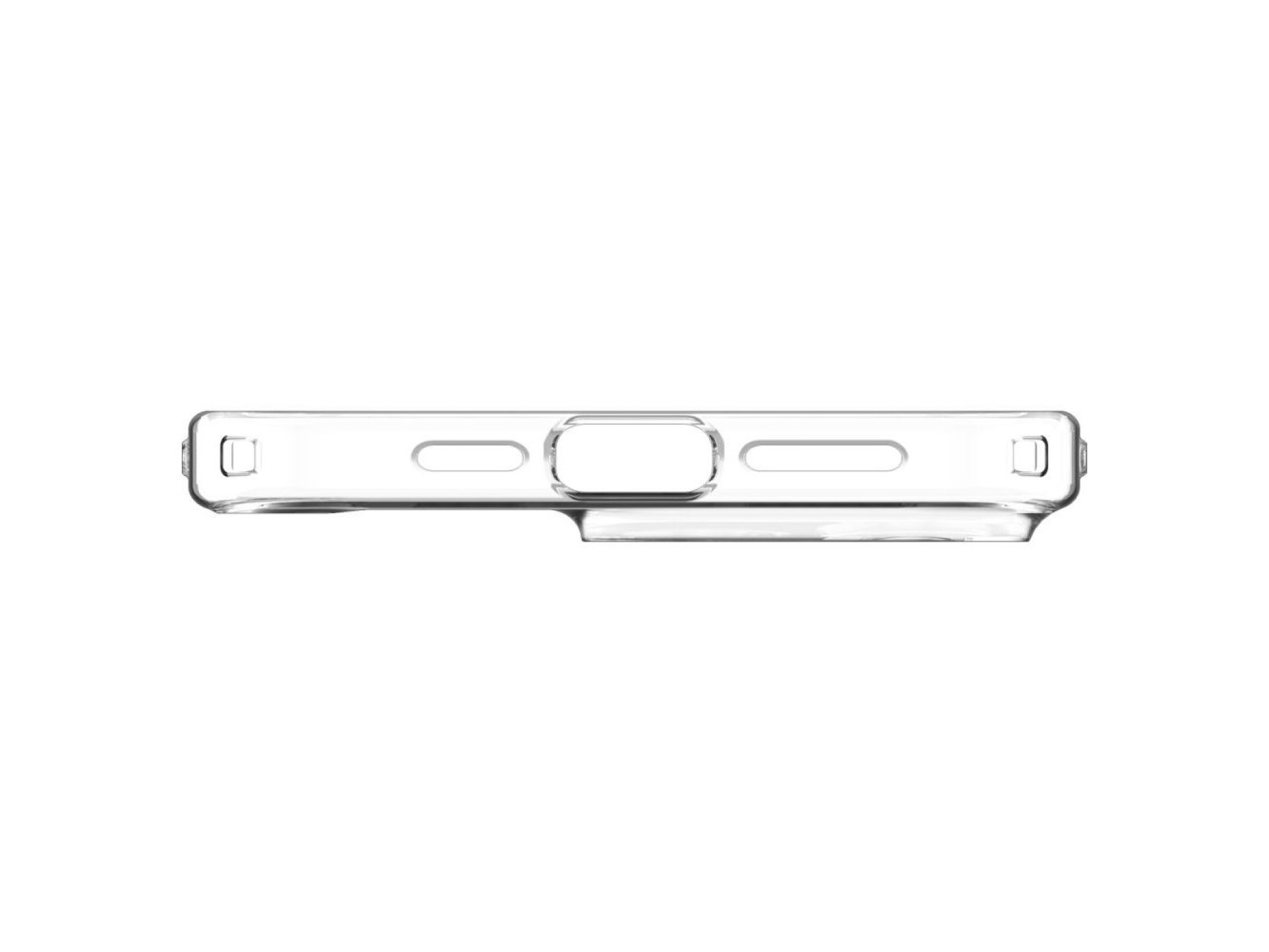 Capa híbrida Spigen Airskin para iPhone 15 Pro Max - Transparente