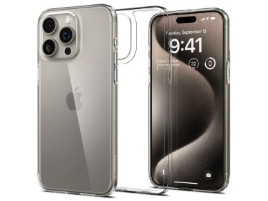 Spigen Airskin Hybrid Case for iPhone 15 Pro Max - Clear Spigen Airskin Hybrid Case for iPhone 15 Pro Max - Clear