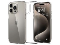 Capa híbrida Spigen Airskin para iPhone 15 Pro Max - Transparente Capa híbrida Spigen Airskin para iPhone 15 Pro Max - Transparente