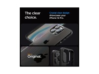 Spigen Crystal Hybrid iPhone 15 Pro Case - Black Spigen Crystal Hybrid iPhone 15 Pro Case - Black
