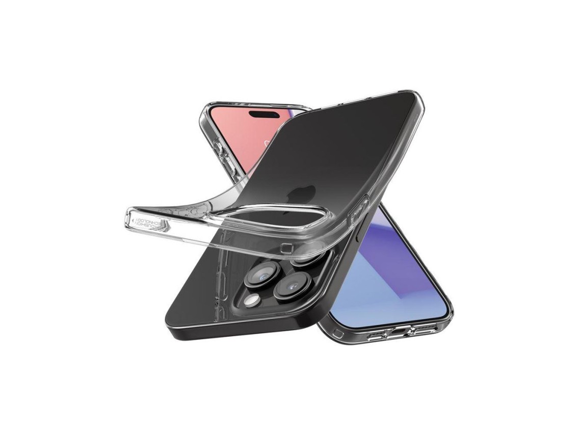 Spigen Crystal Flex Case for iPhone 15 Pro - Clear