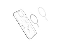 Capa Spigen Crystal Hybrid MagSafe para iPhone 15 Plus - Transparente Capa Spigen Crystal Hybrid MagSafe para iPhone 15 Plus - Transparente