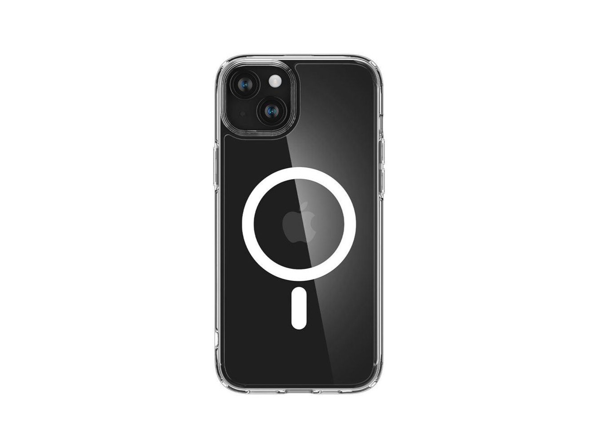 Capa Spigen Crystal Hybrid MagSafe para iPhone 15 Plus - Transparente