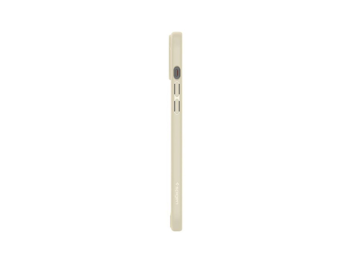Funda Spigen Crystal Hybrid para iPhone 15 Plus - Beige transparente