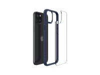 Funda Spigen Crystal Hybrid para iPhone 15 Plus - Azul transparente Funda Spigen Crystal Hybrid para iPhone 15 Plus - Azul transparente