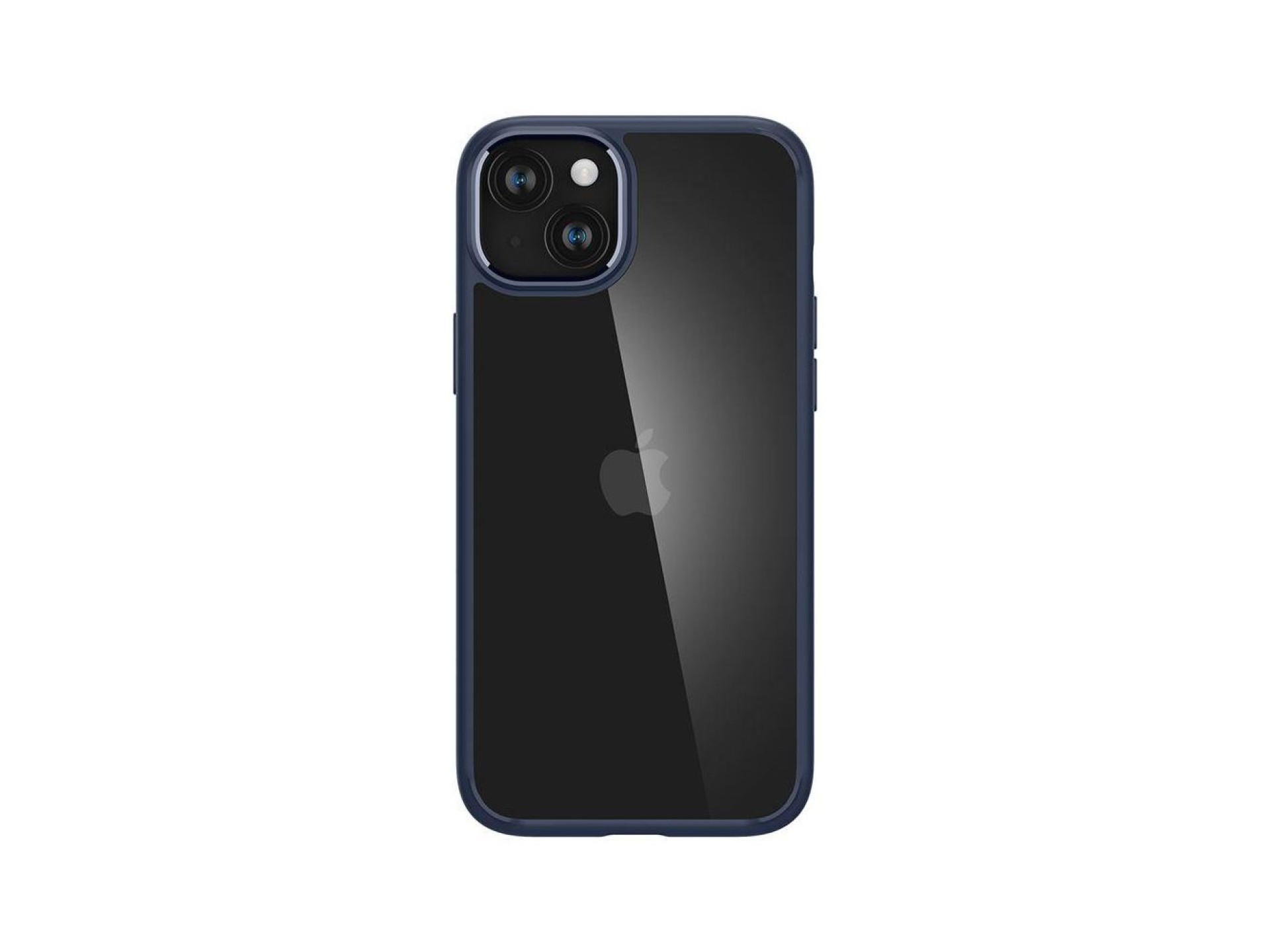Funda Spigen Crystal Hybrid para iPhone 15 Plus - Azul transparente