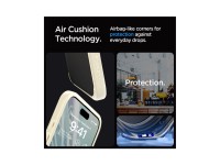 Spigen Crystal Hybrid Case for iPhone 15 Pro Max - Clear Beige Spigen Crystal Hybrid Case for iPhone 15 Pro Max - Clear Beige
