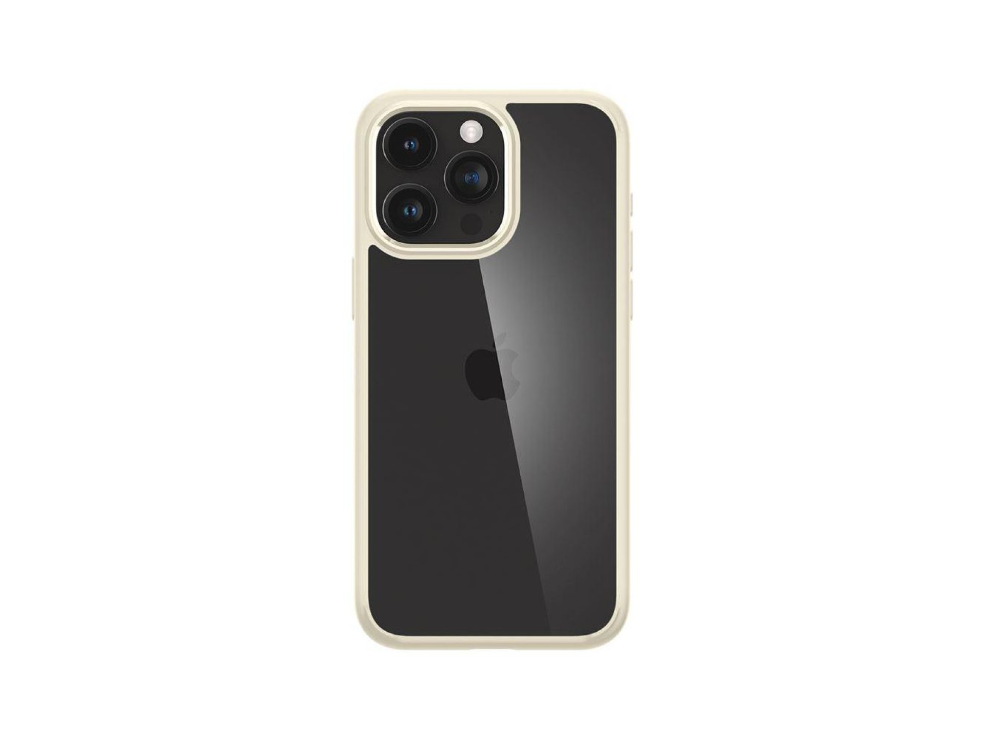 Spigen Crystal Hybrid Case for iPhone 15 Pro Max - Clear Beige