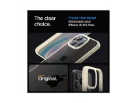 Spigen Crystal Hybrid Case for iPhone 15 Pro Max - Clear Beige Spigen Crystal Hybrid Case for iPhone 15 Pro Max - Clear Beige