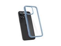 Funda Spigen Crystal Hybrid para iPhone 15 Pro Max - Azul transparente Funda Spigen Crystal Hybrid para iPhone 15 Pro Max - Azul transparente