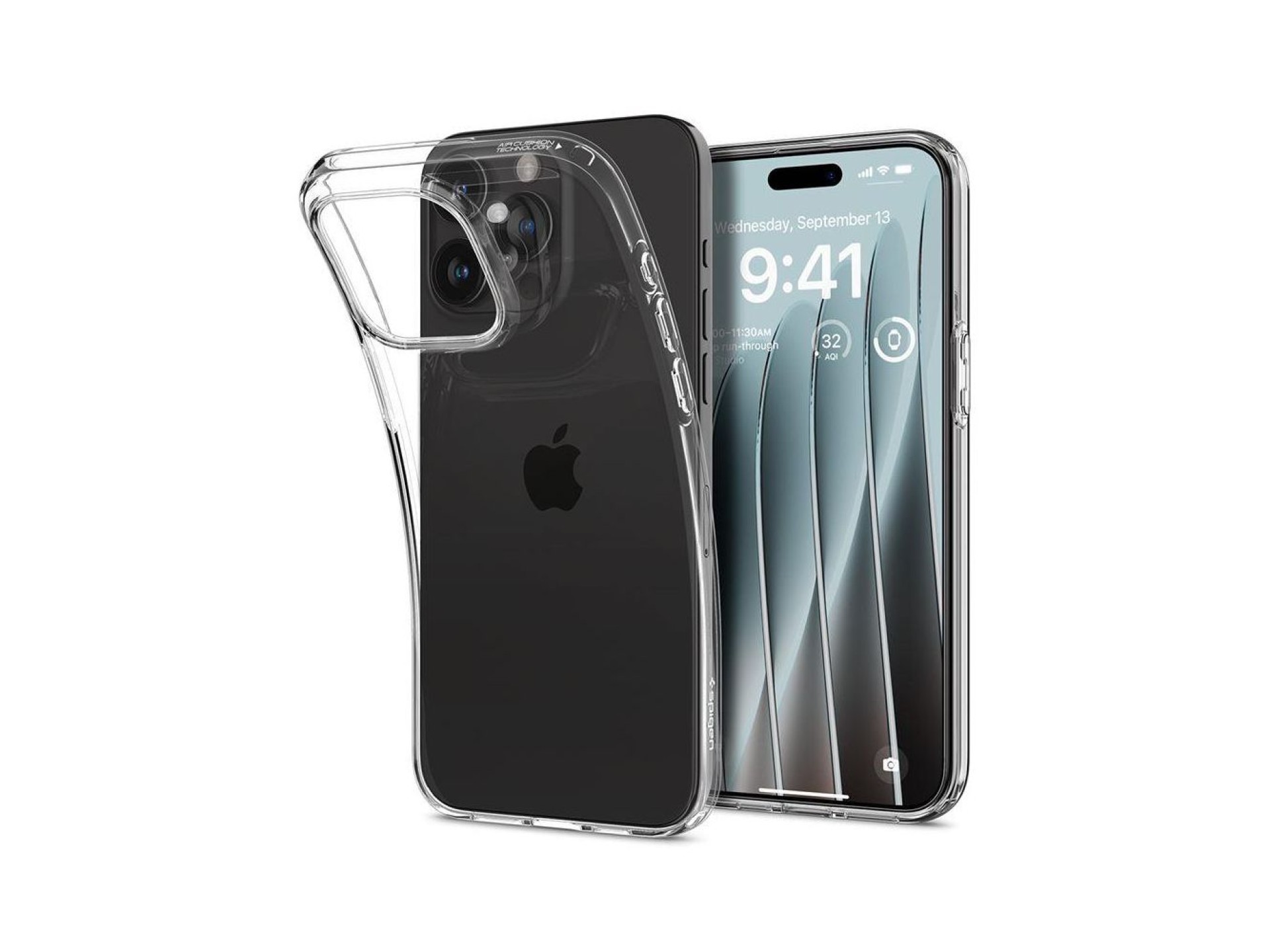 Spigen Crystal Flex Case for iPhone 15 Pro Max - Clear