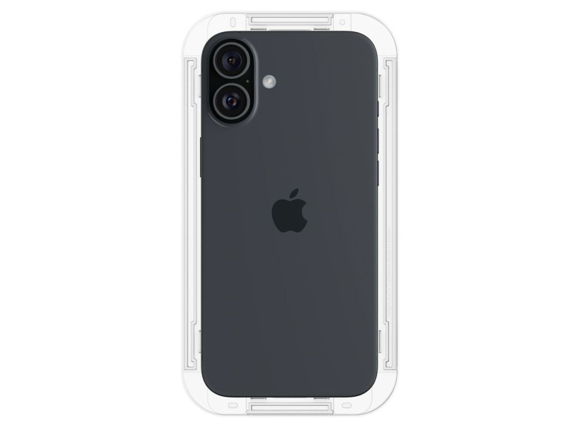 Spigen Glas.tR EZ Fit película de vidro temperado para iPhone 15/16 - 2 unidades.