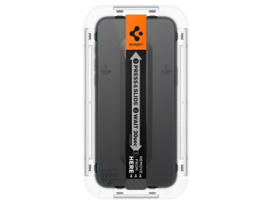 Spigen Glas.tR EZ Fit tempered glass for iPhone 15 Pro - 2 pcs. Spigen Glas.tR EZ Fit tempered glass for iPhone 15 Pro - 2 pcs.