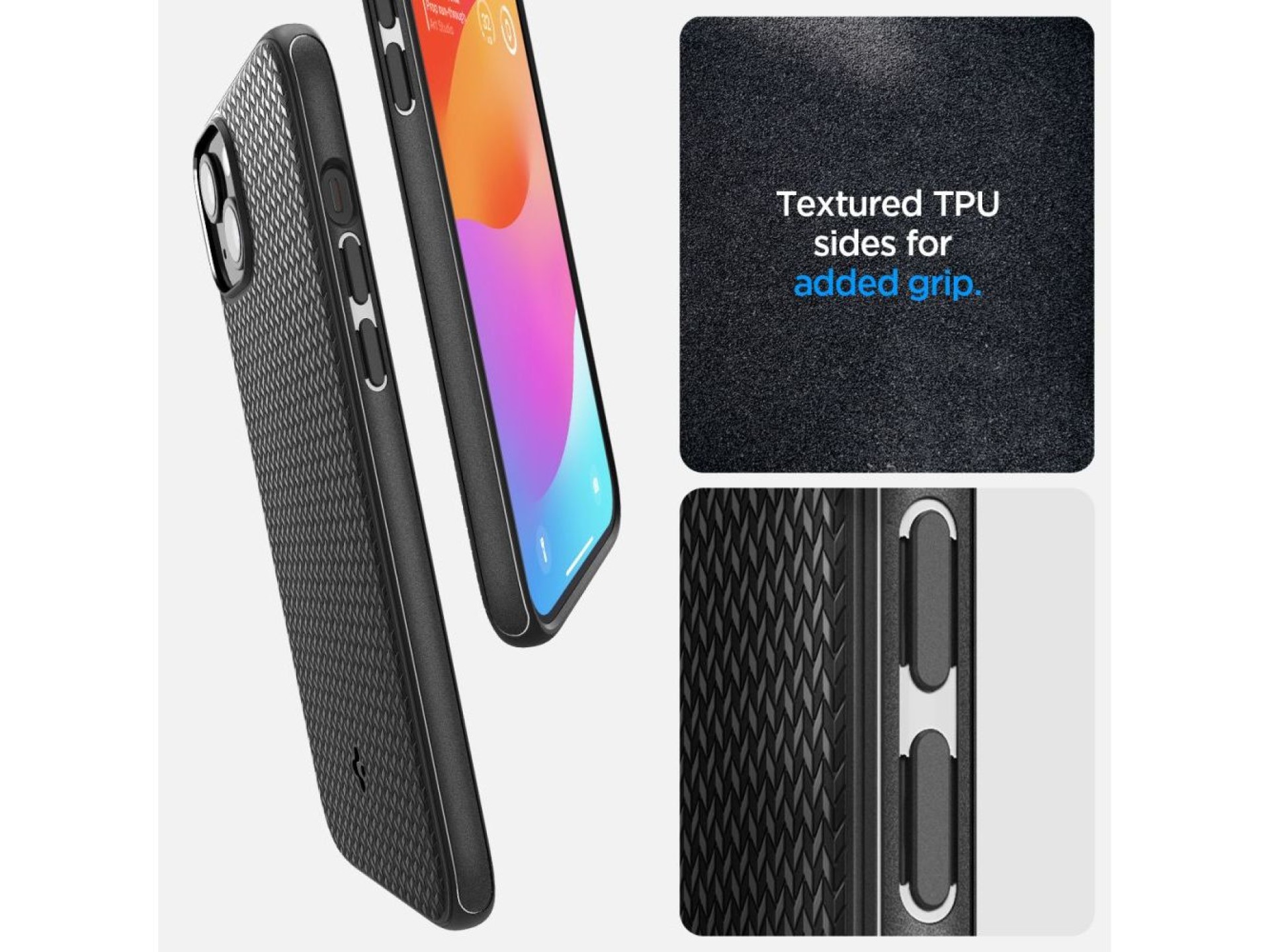Funda Spigen Mag Armor MagSafe para iPhone 15 - Negro mate