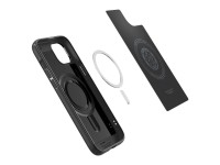 Funda Spigen Mag Armor MagSafe para iPhone 15 - Negro mate Funda Spigen Mag Armor MagSafe para iPhone 15 - Negro mate