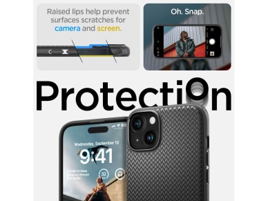 Spigen Mag Armor MagSafe iPhone 15 Case - Matte Black Spigen Mag Armor MagSafe iPhone 15 Case - Matte Black