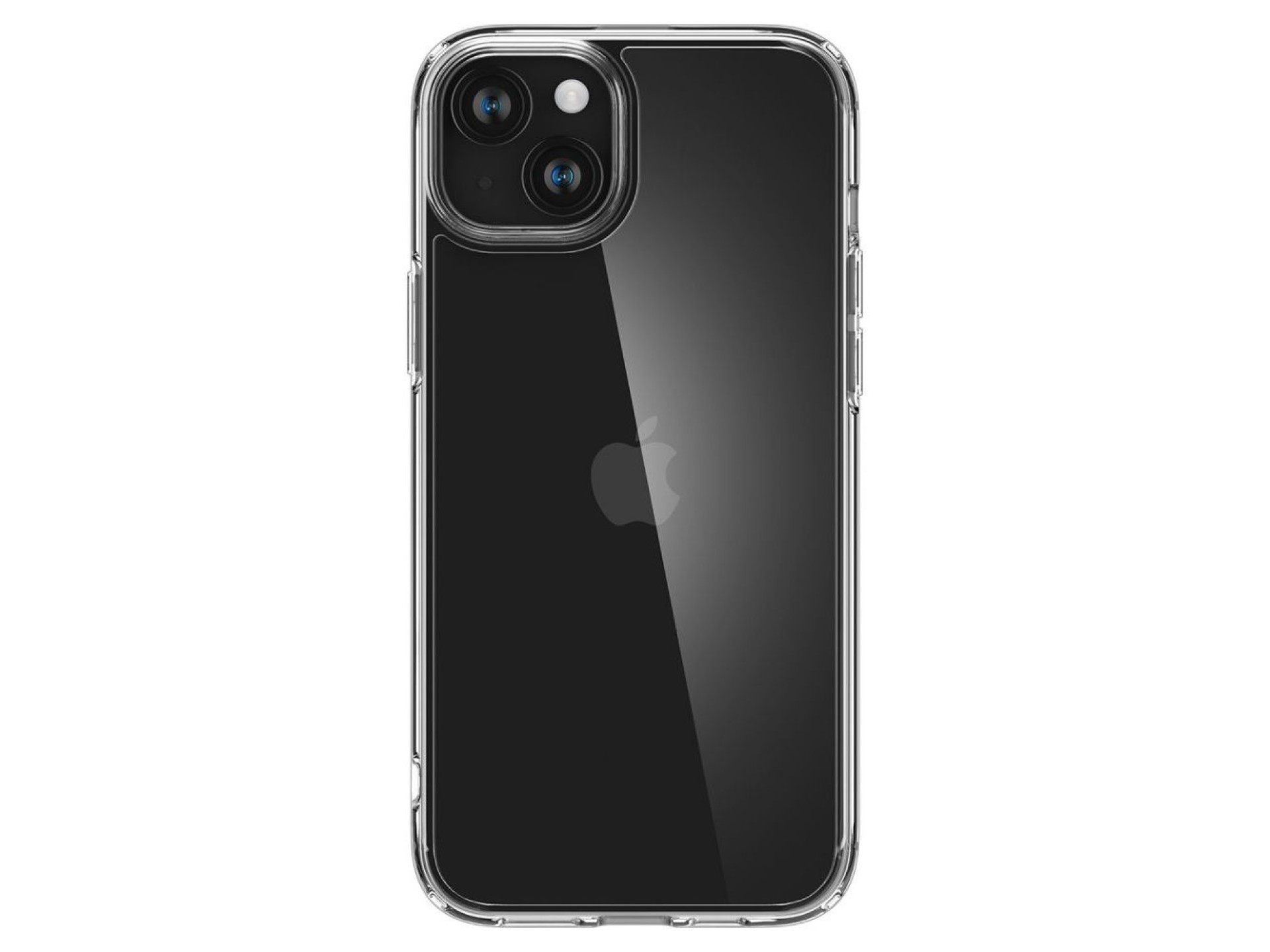 Funda Spigen Ultra Hybrid para iPhone 15 - Transparente