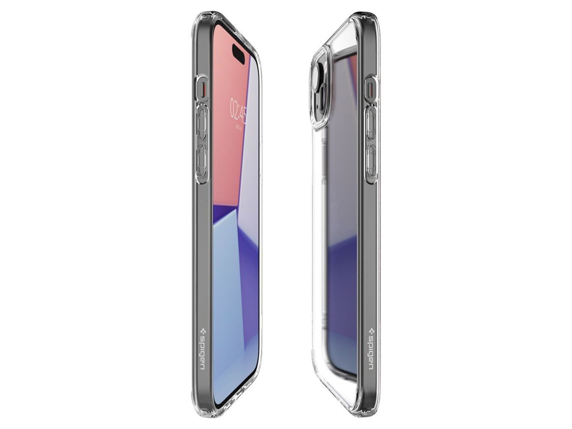 Funda Spigen Ultra Hybrid para iPhone 15 - Transparente