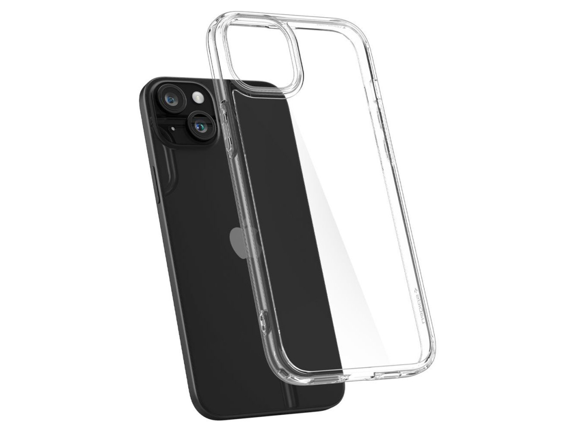 Funda Spigen Ultra Hybrid para iPhone 15 - Transparente