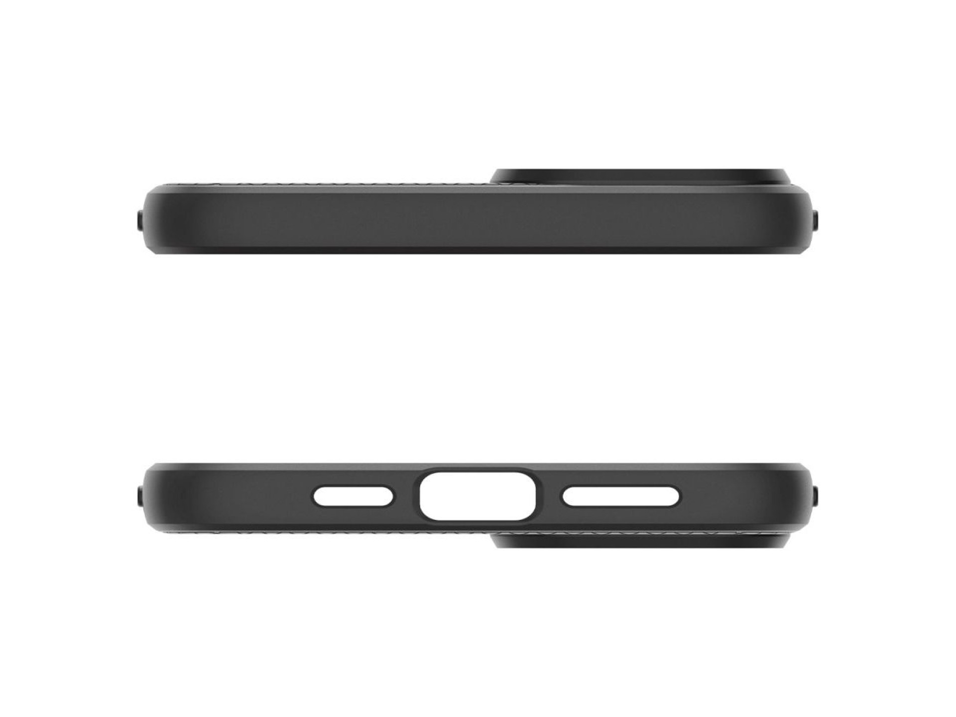 Spigen Liquid Air iPhone 15 Case - Matte Black