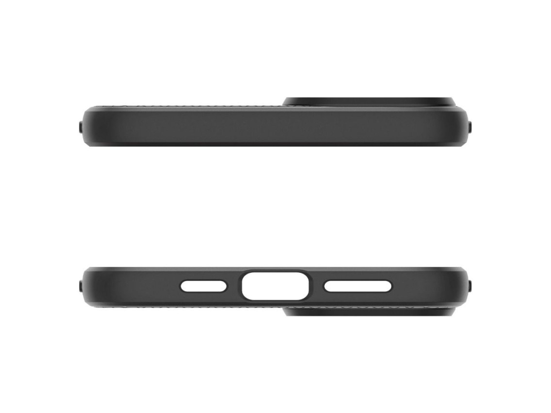 Spigen Liquid Air iPhone 15 Case - Matte Black